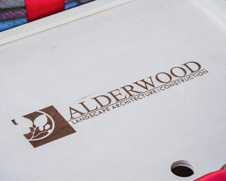 Custom Engraved Box With YOUR Logo - DUSKY LARK