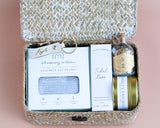 Lavender Field - Seagrass Basket - DUSKY LARK