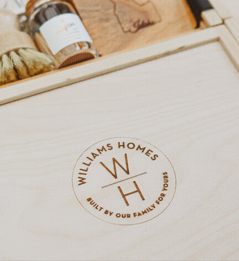 Custom Corporate Gift Boxes | Branded & Engraved with Your Logo | Dusky Lark