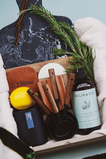 Personalized Housewarming & Real Estate Gift Sets | Handmade in the USA | Dusky Lark