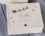 Holiday Keepsake Box - Santa Sleight - DUSKY LARK