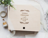 Box Lid Engraving - Wedding - DUSKY LARK