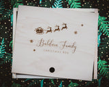 Holiday Keepsake Box - Santa Sleight - DUSKY LARK