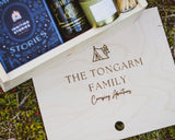 Box Lid Engraving - DUSKY LARK