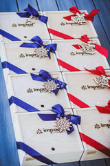 Custom Engraved Box With YOUR Logo - DUSKY LARK