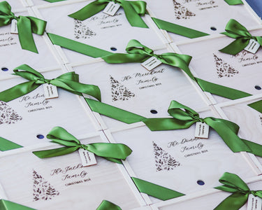 Custom Engraved Box With YOUR Logo - DUSKY LARK