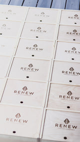 Custom Engraved Box With YOUR Logo - DUSKY LARK