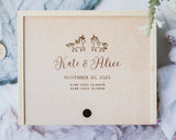 Twins Keepsake Box - Baby Unicorns - DUSKY LARK