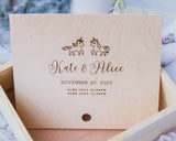 Twins Keepsake Box - Baby Unicorns - DUSKY LARK