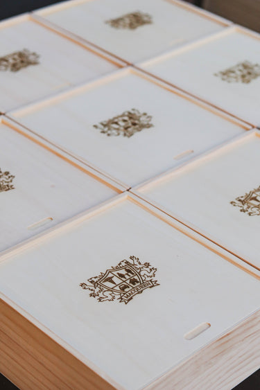 Custom Engraved Box With YOUR Logo - DUSKY LARK