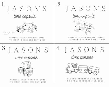 Baby Memory Box - Time Capsule For Boys - DUSKY LARK