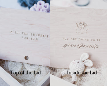 Pregnancy Announcement To Grandparents - DUSKY LARK