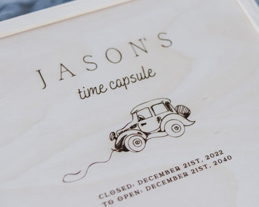 Baby Memory Box - Time Capsule For Boys - DUSKY LARK