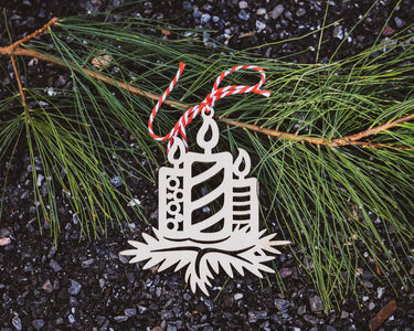 Holiday Wood Ornaments - DUSKY LARK
