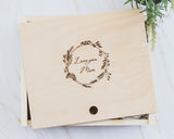 Box Lid Engraving - DUSKY LARK