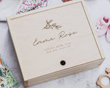 Baby Keepsake Box - Floral - DUSKY LARK
