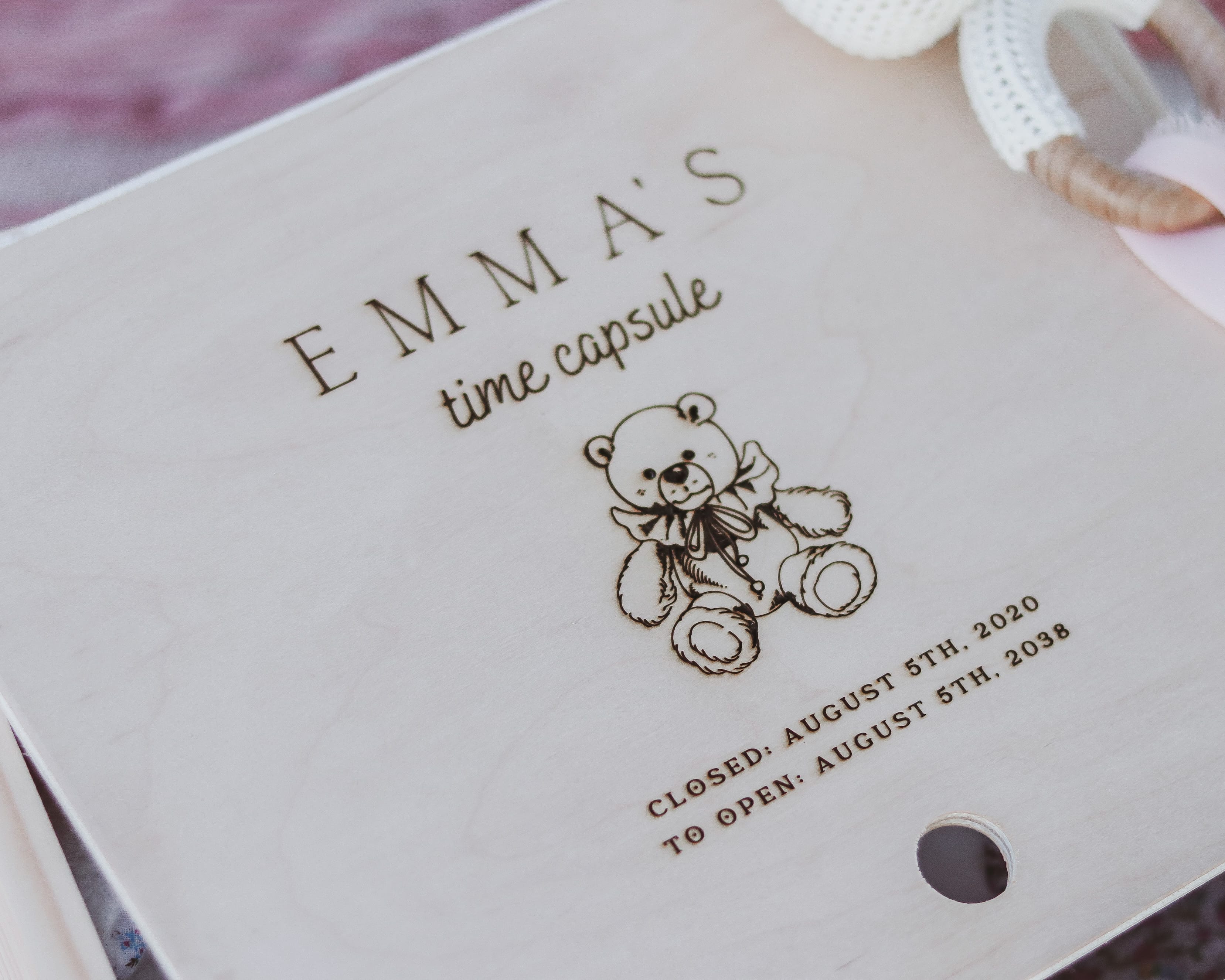 Baby Keepsake Box - Time Capsule For Girls – DUSKY LARK