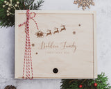 Christmas Box - Santa Sleigh - DUSKY LARK