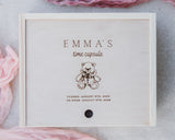 Baby Keepsake and Memories Box - Time Capsule For Girls - DUSKY LARK