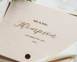 Wedding Memory Box - Mr. & Mrs. - DUSKY LARK