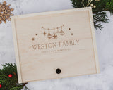 Christmas Box - Lights and Ornaments - DUSKY LARK